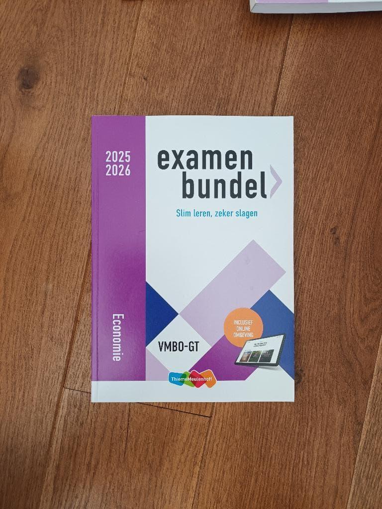 Examenbundel vmbo economie, Boeken, Schoolboeken, Ophalen, Zo goed als nieuw, VMBO, Economie