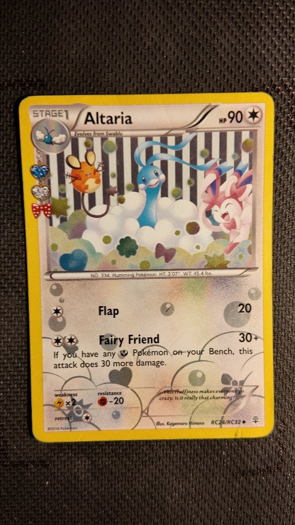 Altaria RC24 Generations | Pokemon kaart, Ophalen, Losse kaart