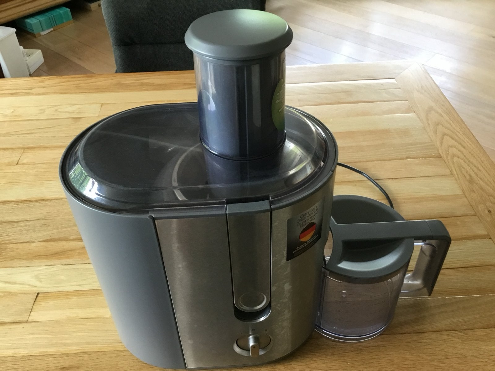 Gebruikte sapcentrifuge - Maak eenvoudig vers sap, Witgoed en Apparatuur, Juicers, Ophalen, Zo goed als nieuw, Elektrisch, Sapcentrifuge