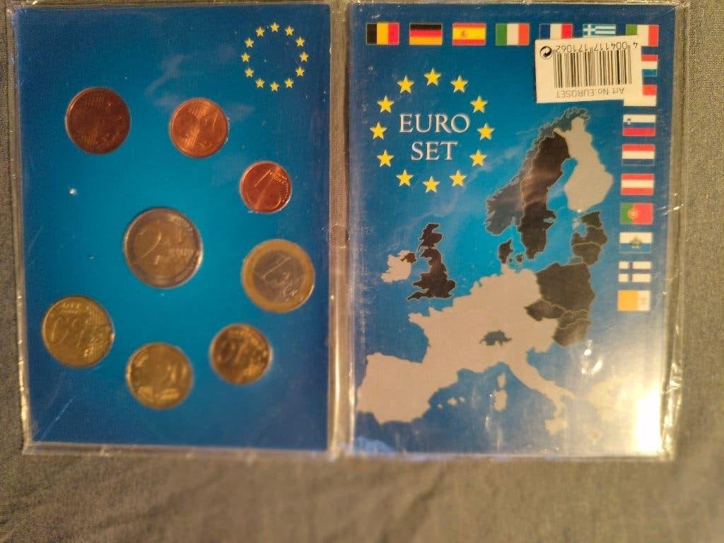 Muntenmapjes - Euro serie - cadeau idee, Ophalen of Verzenden, Verzamelmap