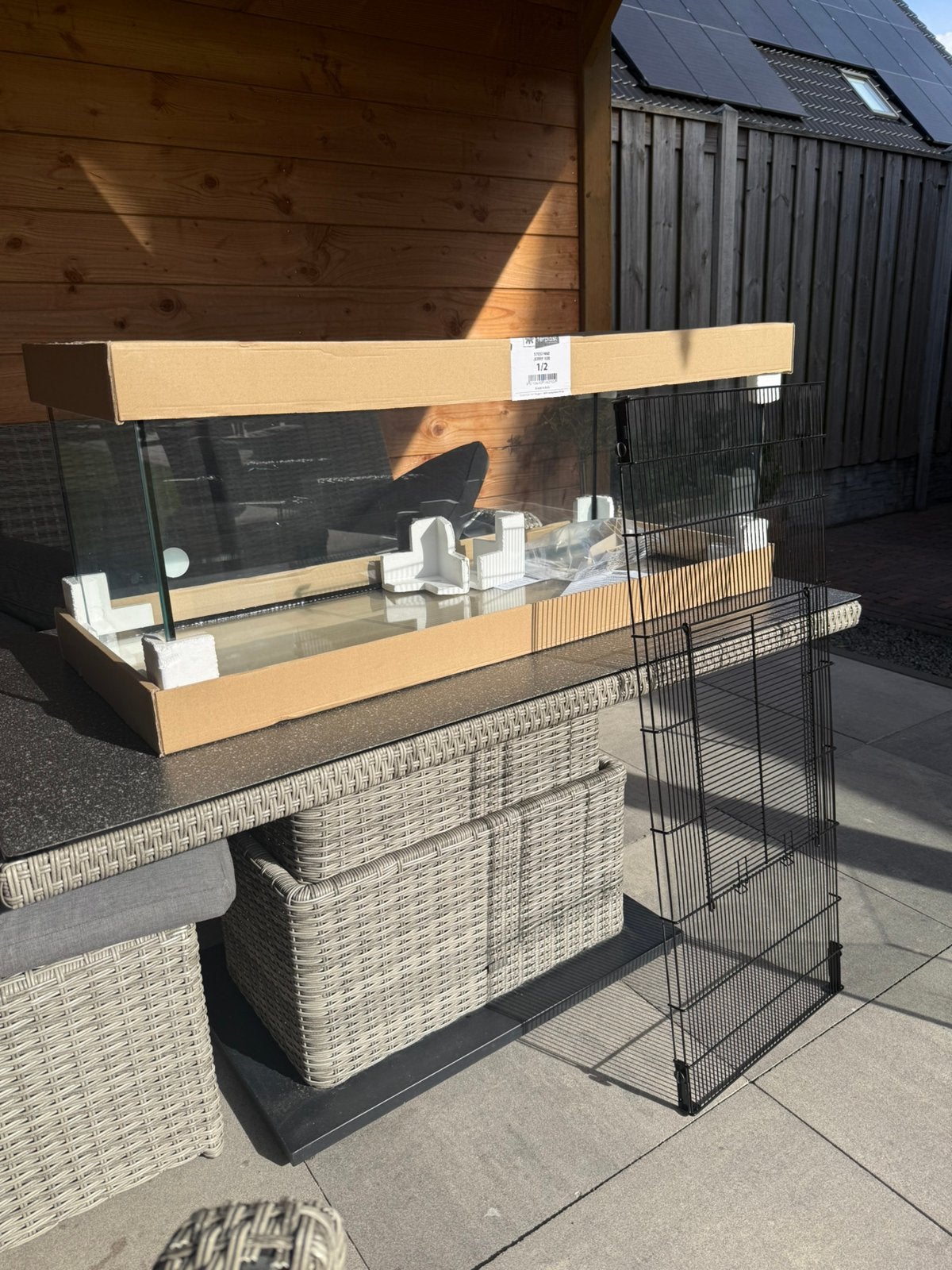 Nieuw verblijf voor knaagdieren – 100 x 40 x 40 cm, Dieren en Toebehoren, Ophalen, Zo goed als nieuw, Overige typen, Minder dan 60 cm