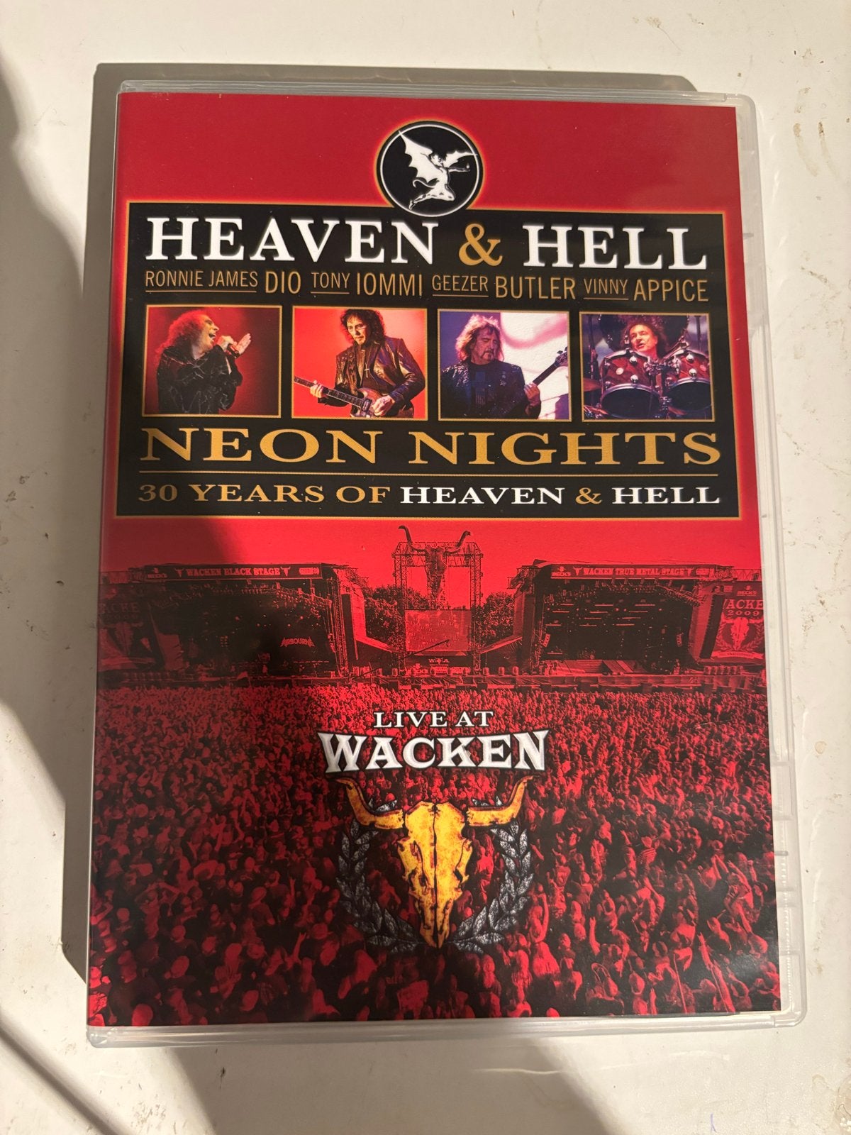 Heaven & Hell: Neon Nights Live at Wacken DVD, Vanaf 12 jaar, Ophalen of Verzenden, Zo goed als nieuw, Muziek en Concerten