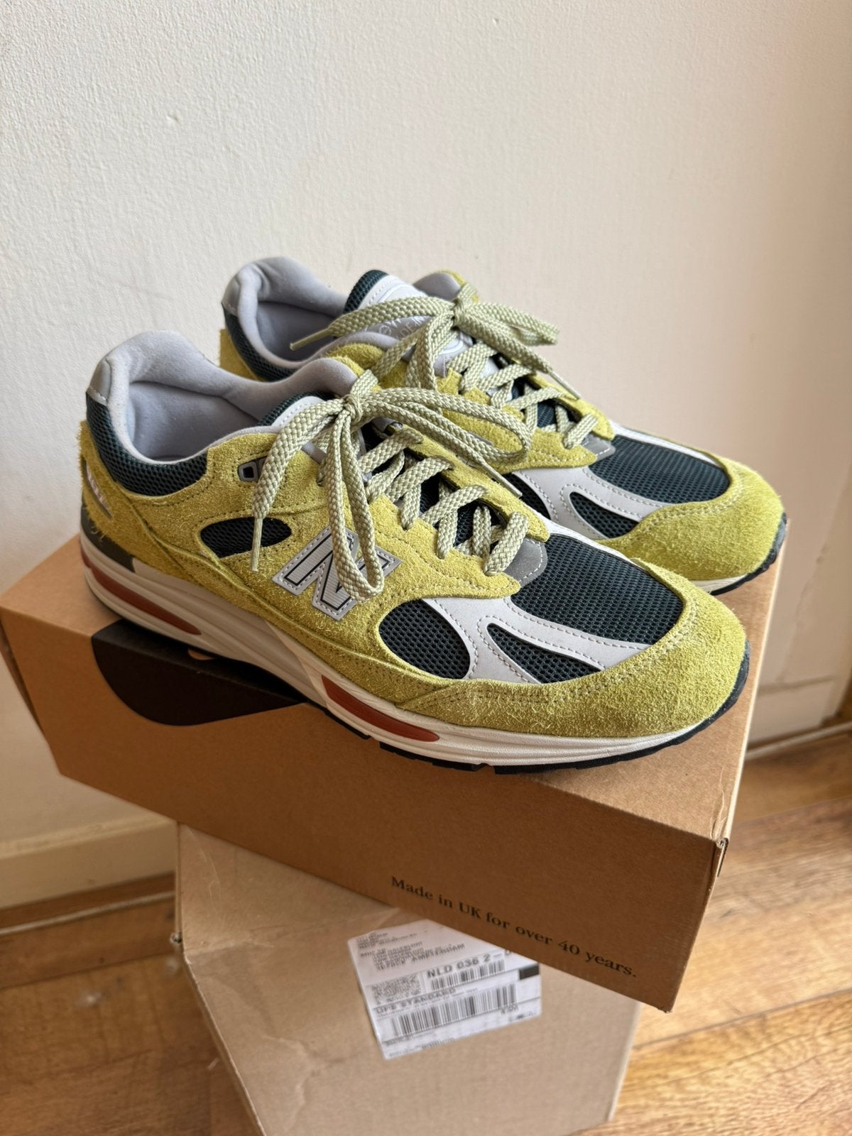 New Balance 991v2 10,5 44,5 grape sorbet 991 993 patta, Kleding | Heren, Overige kleuren, Nieuw, Ophalen of Verzenden, Sneakers of Gympen