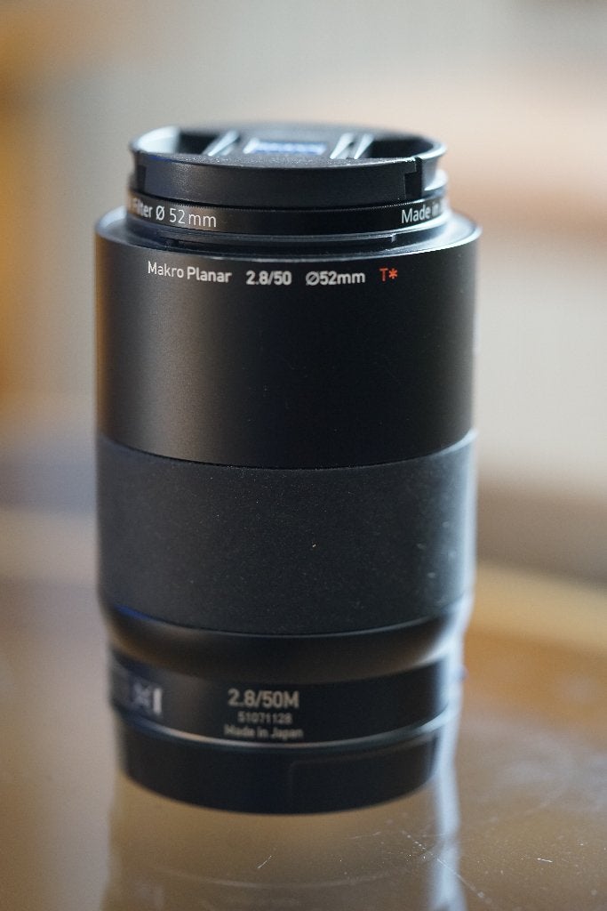 Carl Zeiss Touit Makro Planar 2.8/50 - geschikt voor Sony E, Sony E-mount, Gebruikt, Zeiss, Handmatige focus