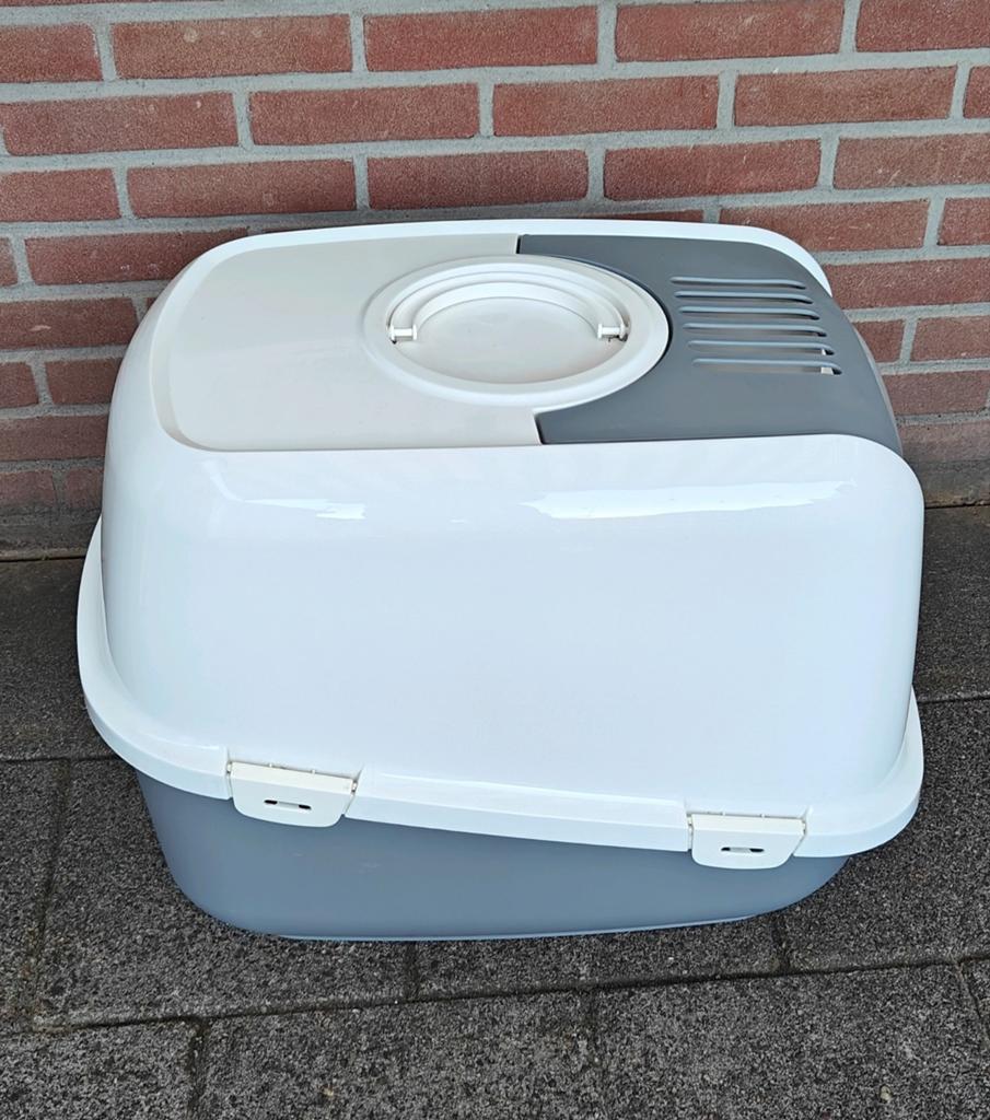 Kattenbak groot netjes, Dieren en Toebehoren, Kattenbakken, Ophalen, Gebruikt, Gesloten