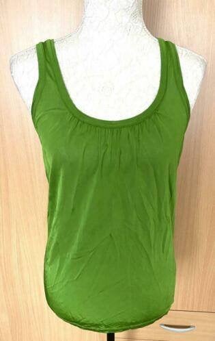 Ted Baker top maat 3/M [v], Kleding | Dames, Tops, Zo goed als nieuw, Maat 38/40 (M), Groen, Zonder mouw, Ophalen of Verzenden