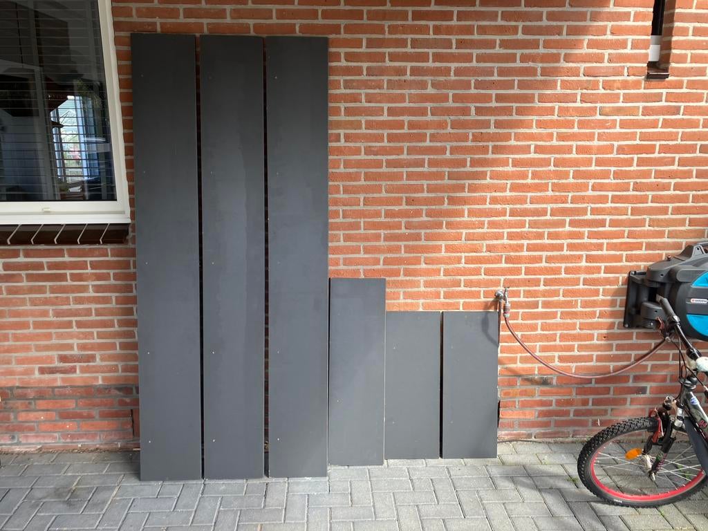 Planken, Doe-het-zelf en Verbouw, Hout en Planken, Ophalen, Gebruikt, Minder dan 25 mm, Plank