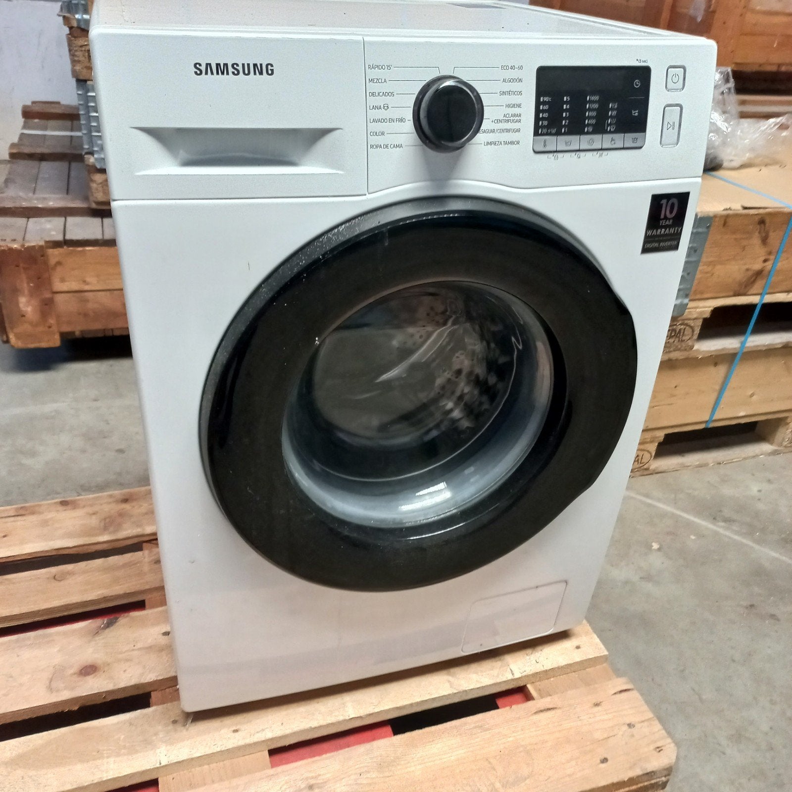 Samsung Wasmachine - Zo goed als nieuw, Witgoed en Apparatuur, Wasmachines, Ophalen, 1200 tot 1600 toeren, 8 tot 10 kg, Wolwasprogramma