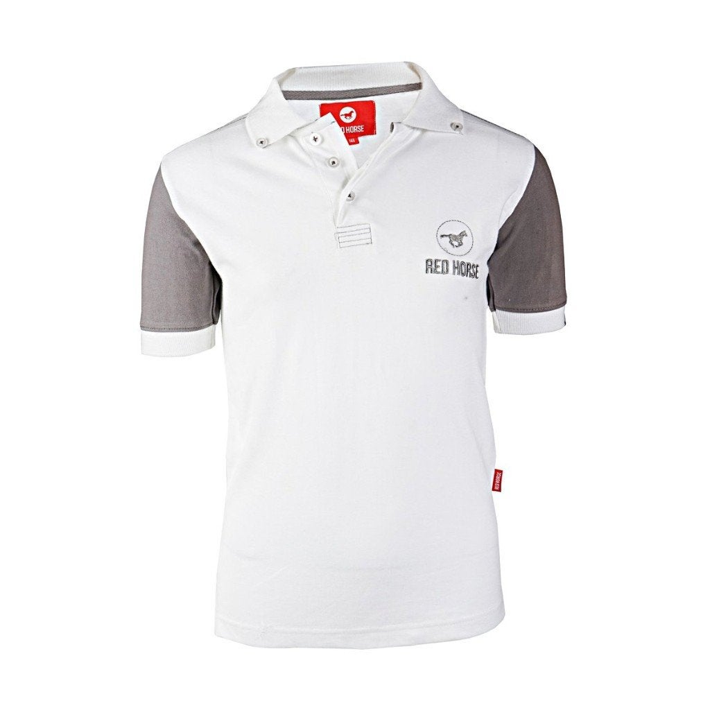 Jongens wedstrijdshirt Bixi Wit maat 128 en 140, Kinderen, Dressuur, ., Overige merken