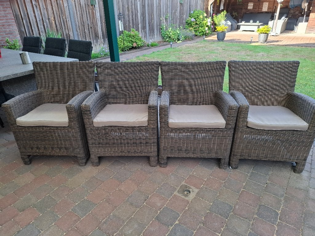 Tuinstoelen, Tuin en Terras, Ophalen, Gebruikt, Aluminium