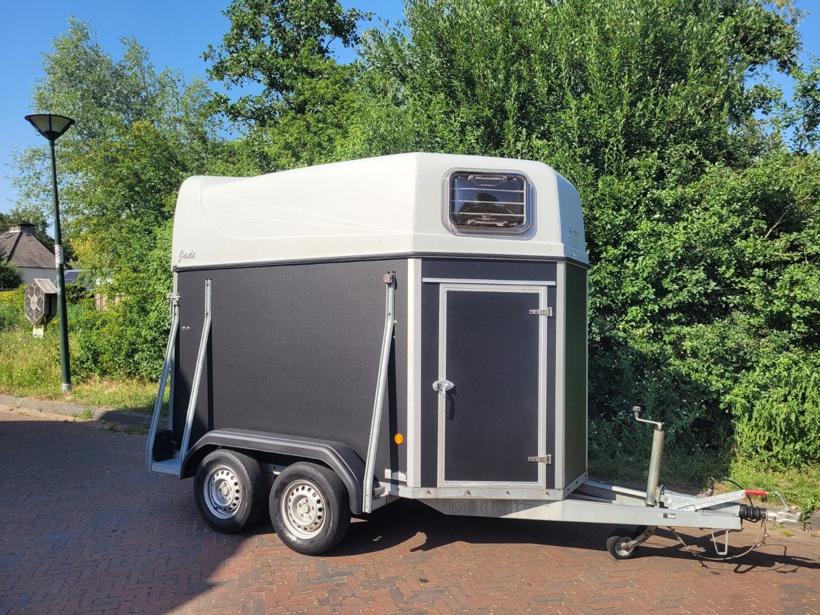 Nieuw opgebouwde XX-Trail 2 paards trailer kunststof bodem, Ophalen of Verzenden, Zo goed als nieuw, 2-paards trailer