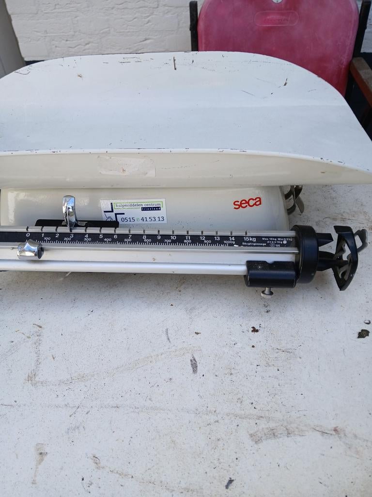 Babyweegschalen, Witgoed en Apparatuur, Weegschalen, Ophalen, Personenweegschaal, 100 kg of meer