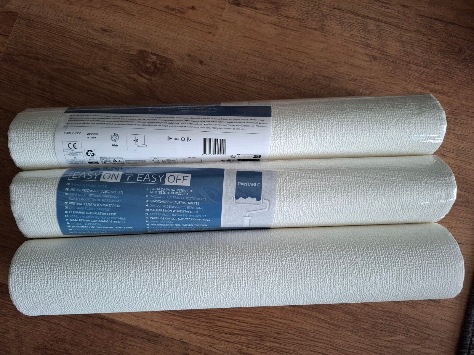 3 NIEUWE Rollen Vliesbehang, Ophalen of Verzenden, Vliesbehang