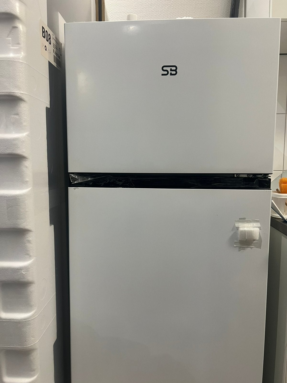 Koelkast SB Koelvriescombinatie, Witgoed en Apparatuur, 200 liter of meer, Met aparte vriezer, Zo goed als nieuw, 160 cm of meer