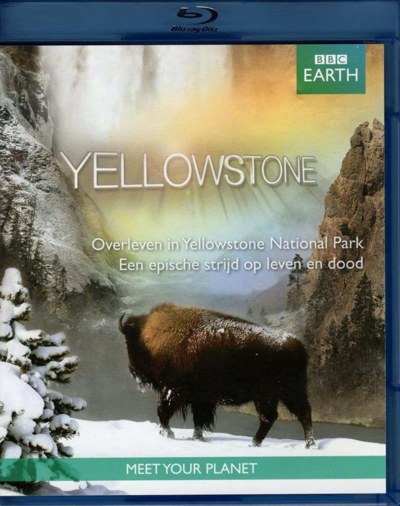 Yellowstone - bbc earth - NL uitgave, Verzenden, Documentaire en Educatief, Zo goed als nieuw, Info@dfw.nl