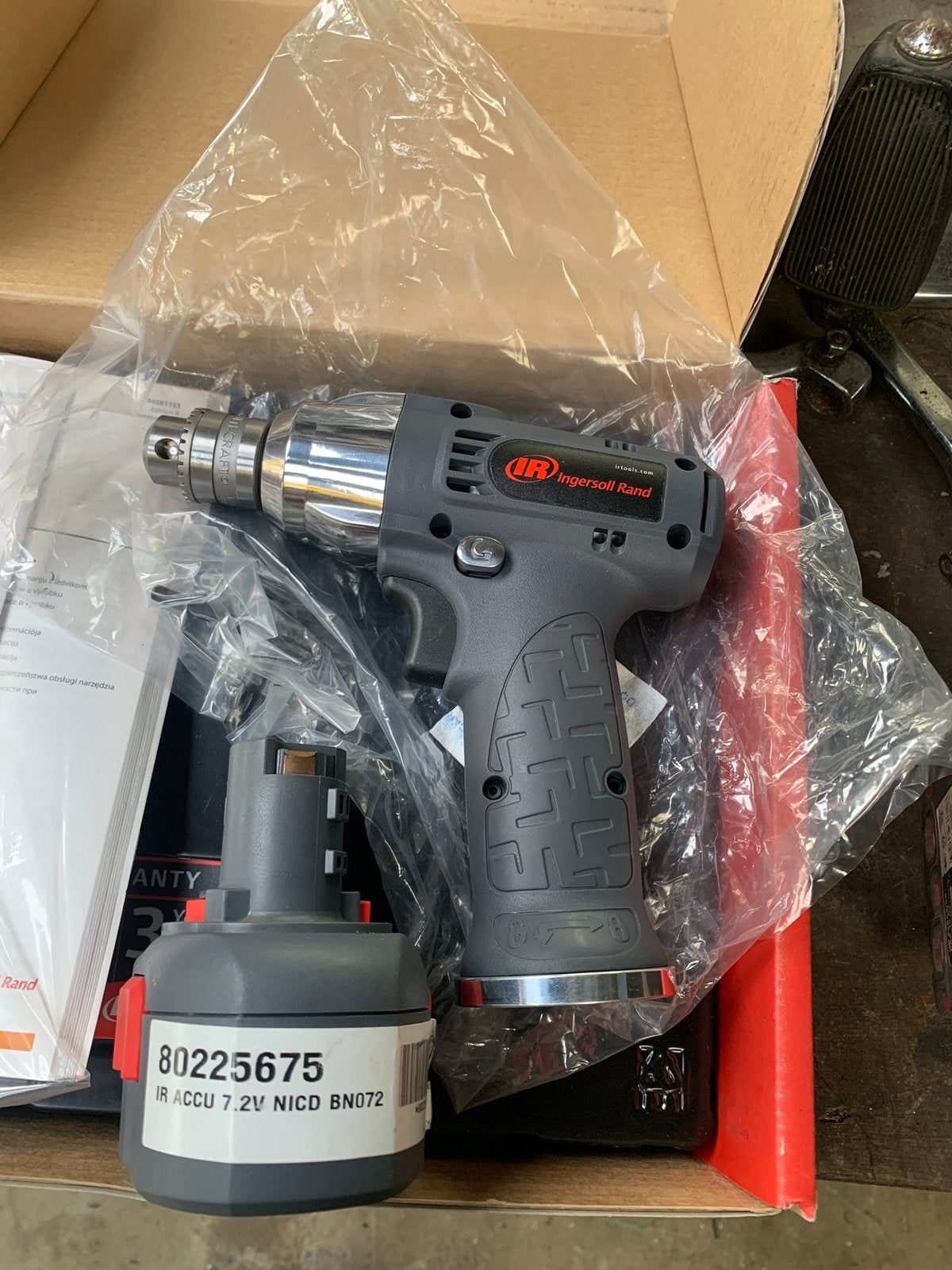Ingersoll rand accu boormachine, Ophalen of Verzenden, Nieuw, Boormachine