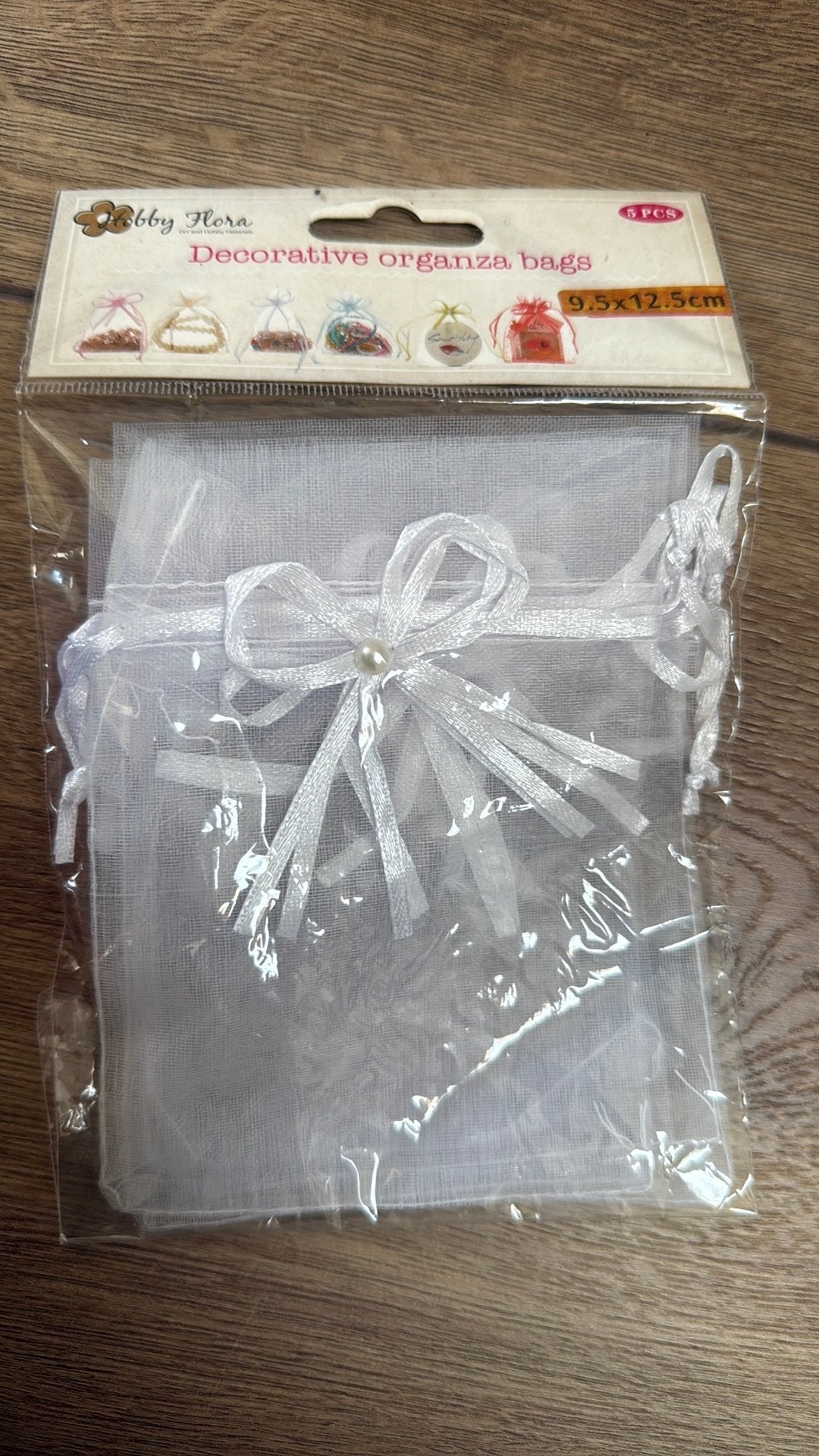 Organza bags, Overige materialen, Wit, Nieuw, Ophalen of Verzenden