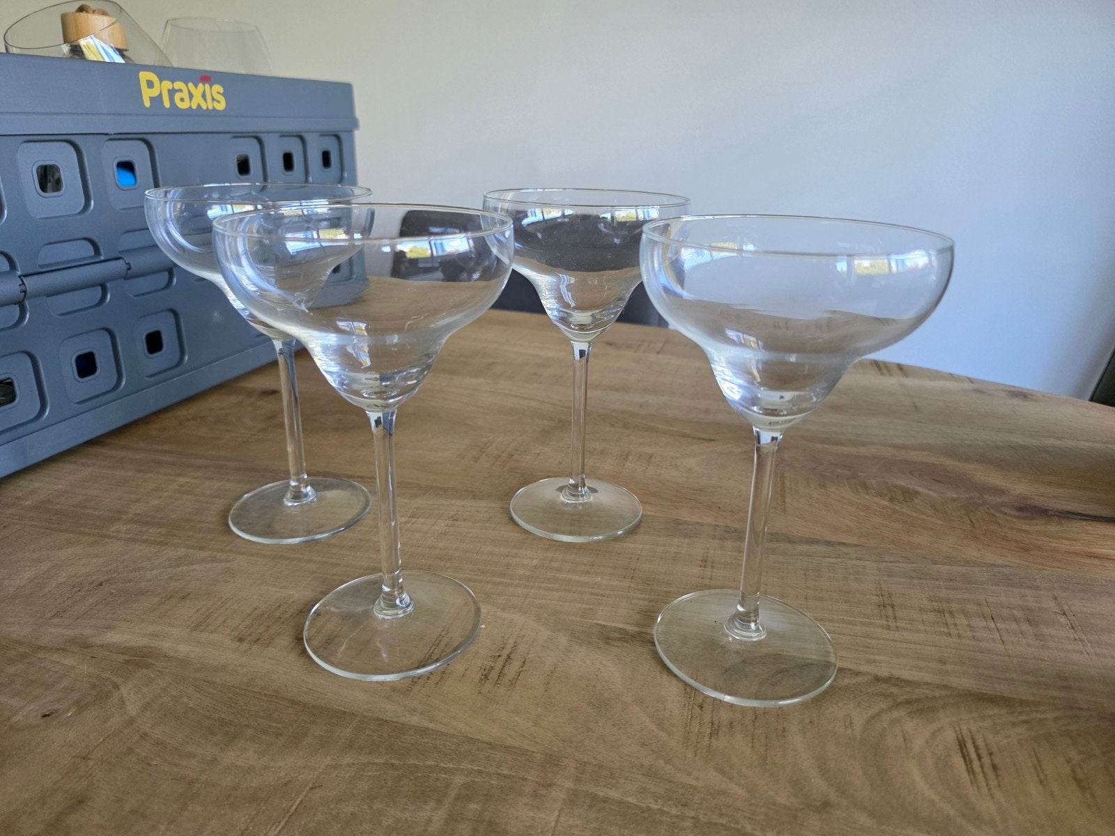 Diverse cocktailglazen: Martini, Gin Tonic en meer, Overige typen, Ophalen of Verzenden, Zo goed als nieuw, Glas