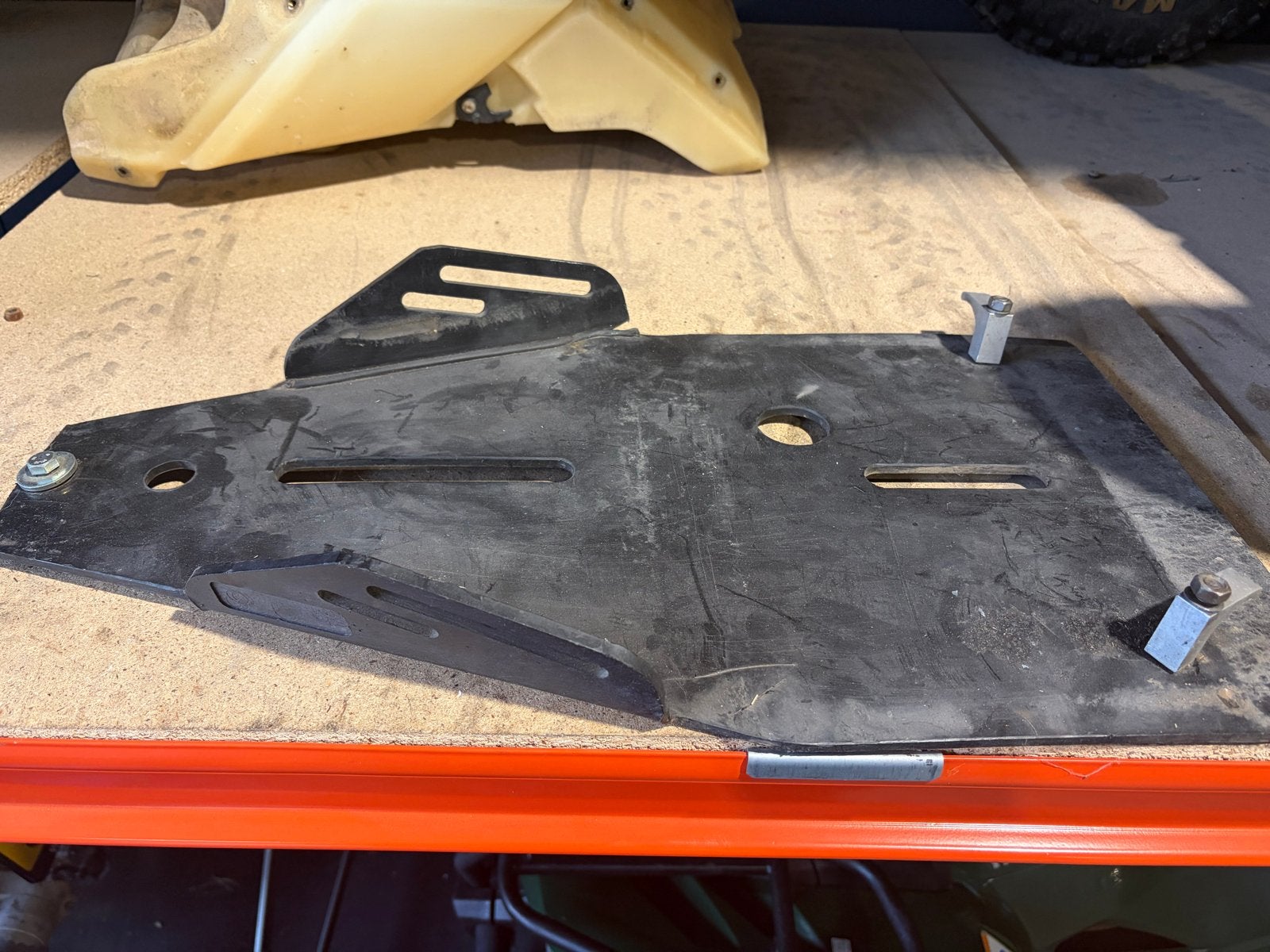 Skidplate Yamaha Raptor 700, Motoren, Ophalen of Verzenden, Gebruikt