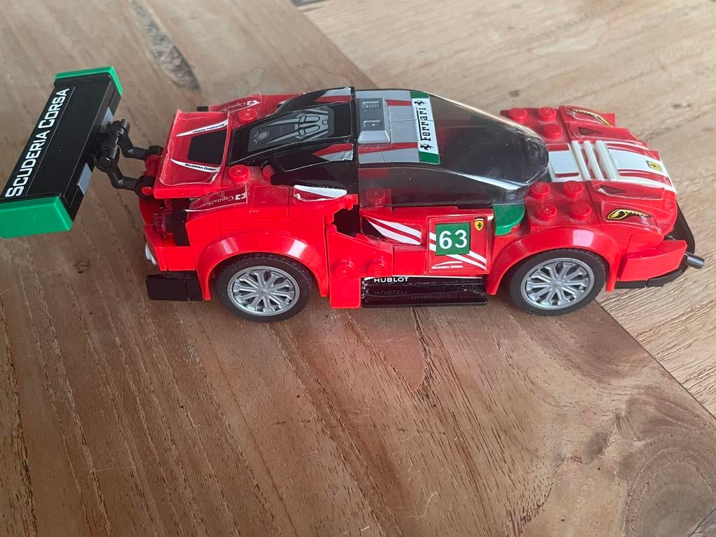 Lego ferrari lego nummer 75886, Kinderen en Baby's, Speelgoed | Duplo en Lego, Ophalen of Verzenden, Gebruikt, Complete set, Lego