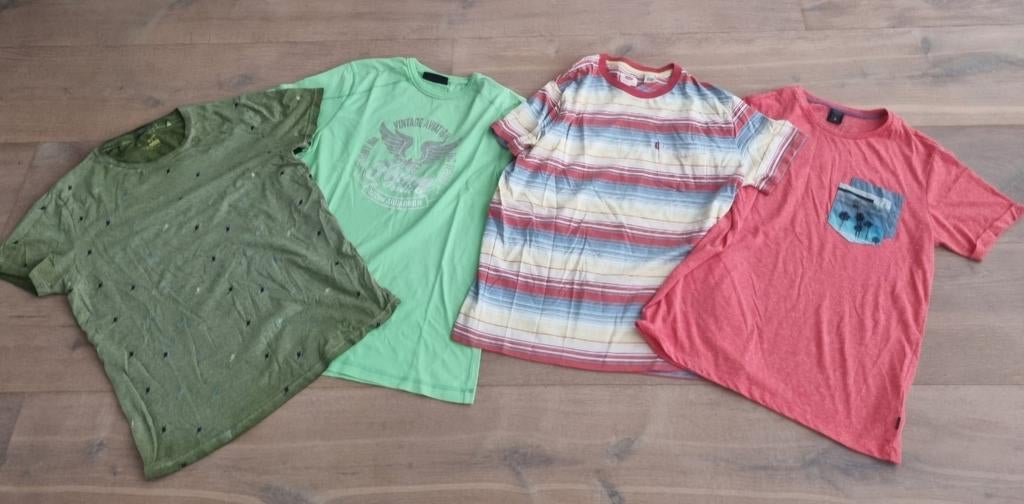 4x zgan heren merk t-shirt maat M, Overige kleuren, Maat 48/50 (M), Ophalen of Verzenden, Zo goed als nieuw