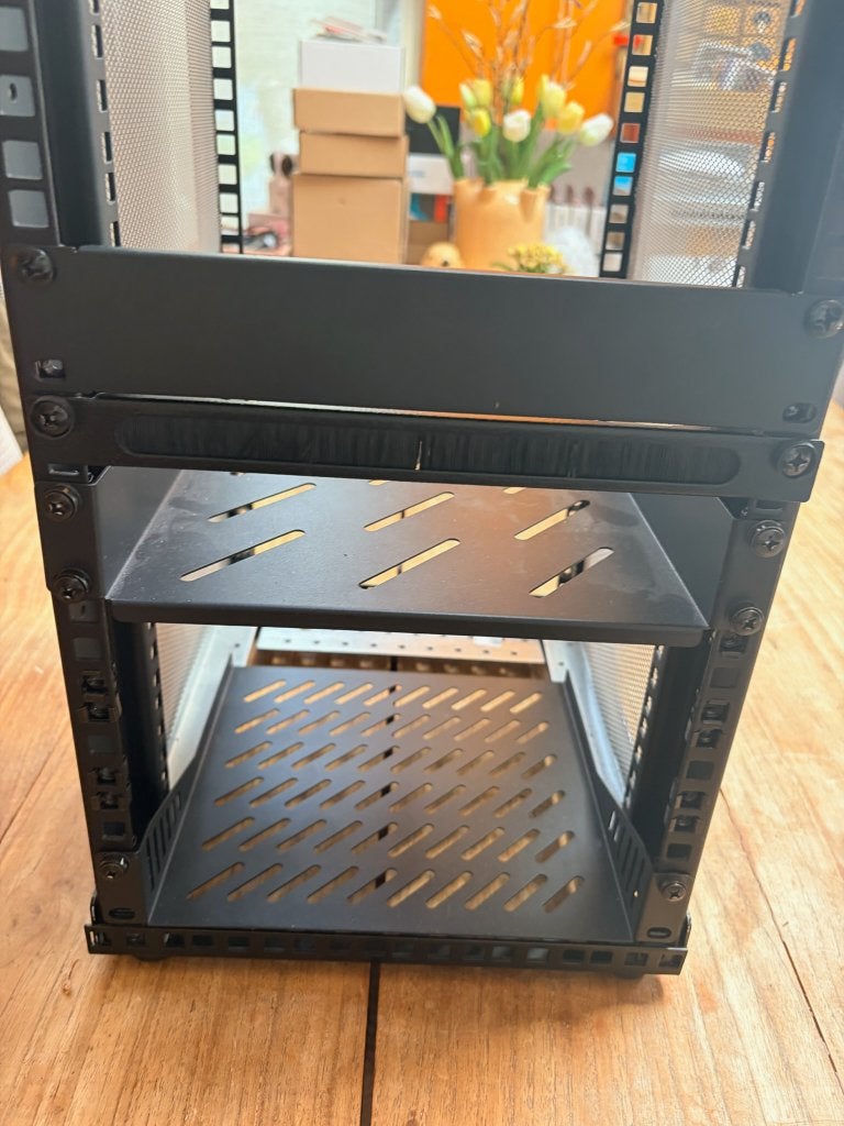 10 inch rack (DIY), Ophalen of Verzenden, Zo goed als nieuw, Geperforeerd, Geperforeerd