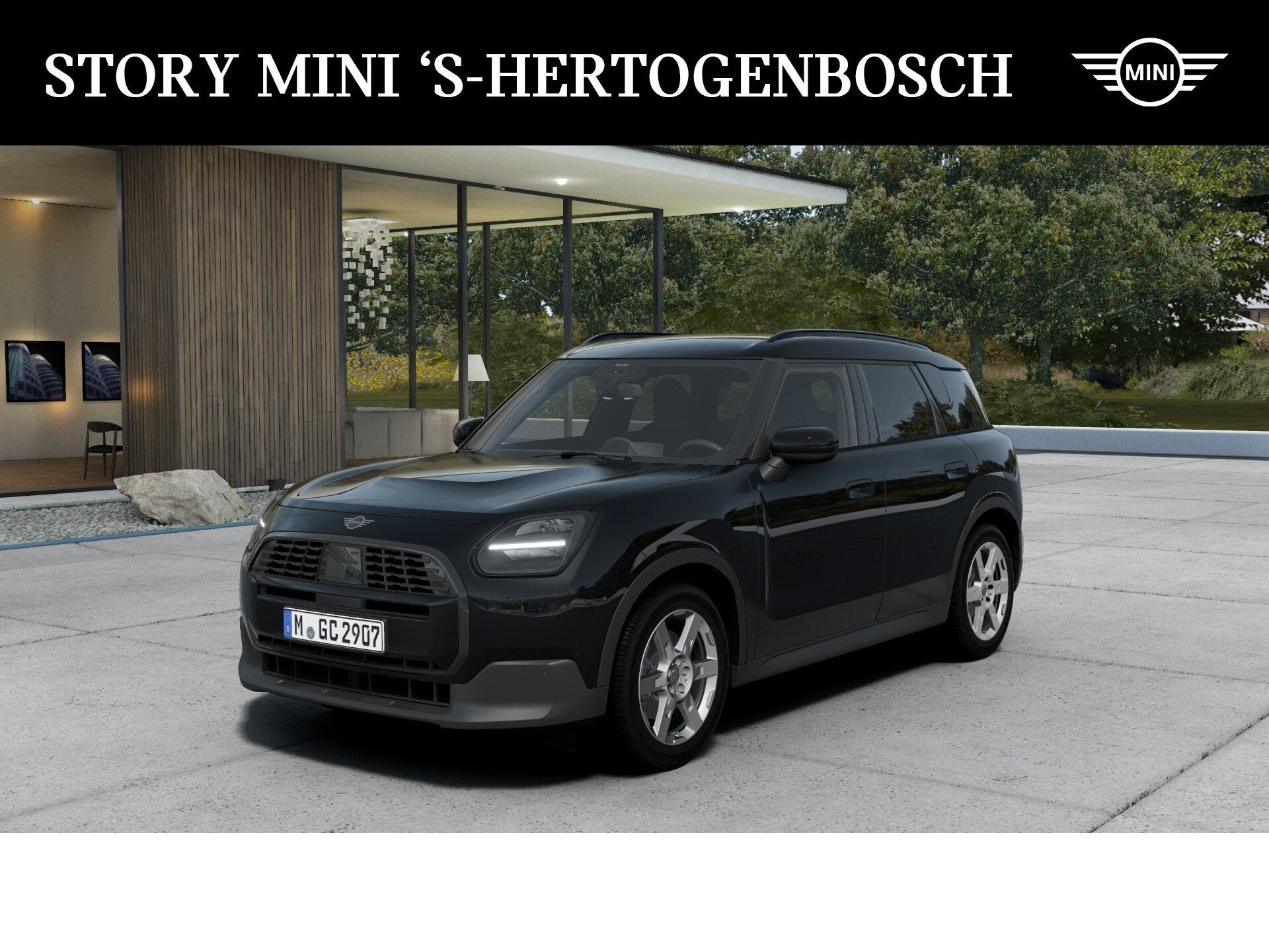 MINI Countryman C Automaat / Blackyard / 18" Asteroid Spoke