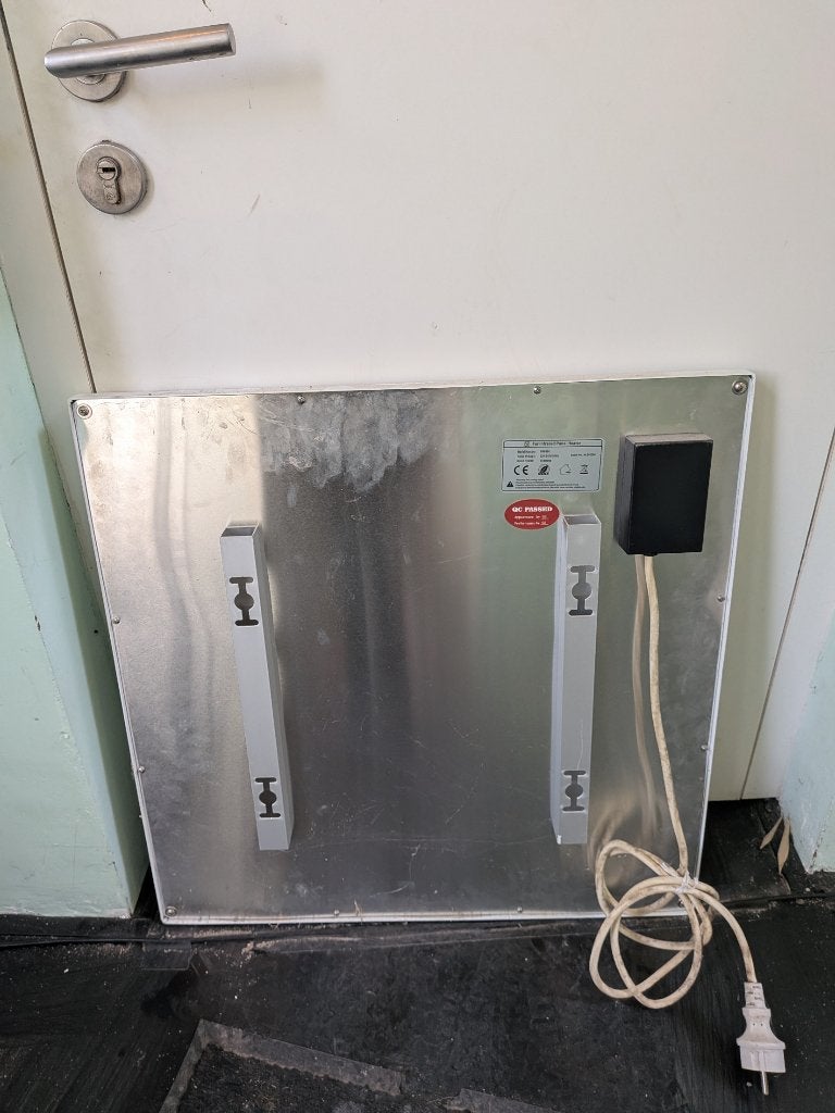 infrarood paneel 450 Watt, Doe-het-zelf en Verbouw, Verwarming en Radiatoren, 30 tot 80 cm, Gebruikt, Hoog rendement (Hr), Overige typen
