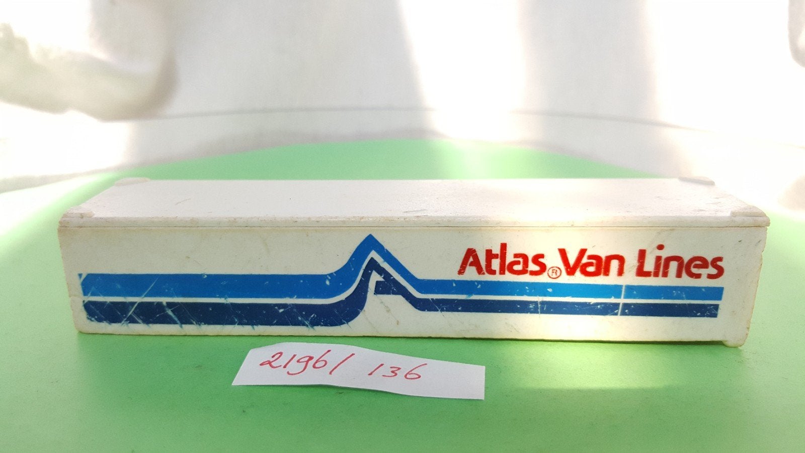 Wiking H0 527 Atlas van Lines 40 ft container, Overige merken, Gebruikt, Gelijkstroom of Wisselstroom, Overige typen