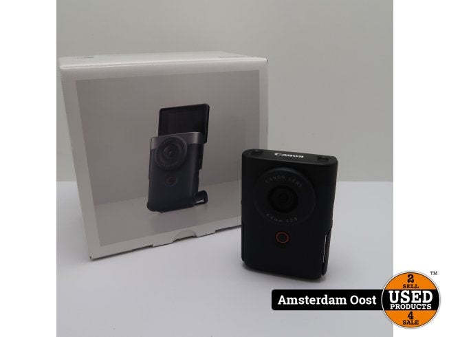 Canon Powershot V10 Vlogging Kit | in Nieuwstaat, Audio, Tv en Foto, Fotocamera's Digitaal, Canon, Zo goed als nieuw, Support@canon.com