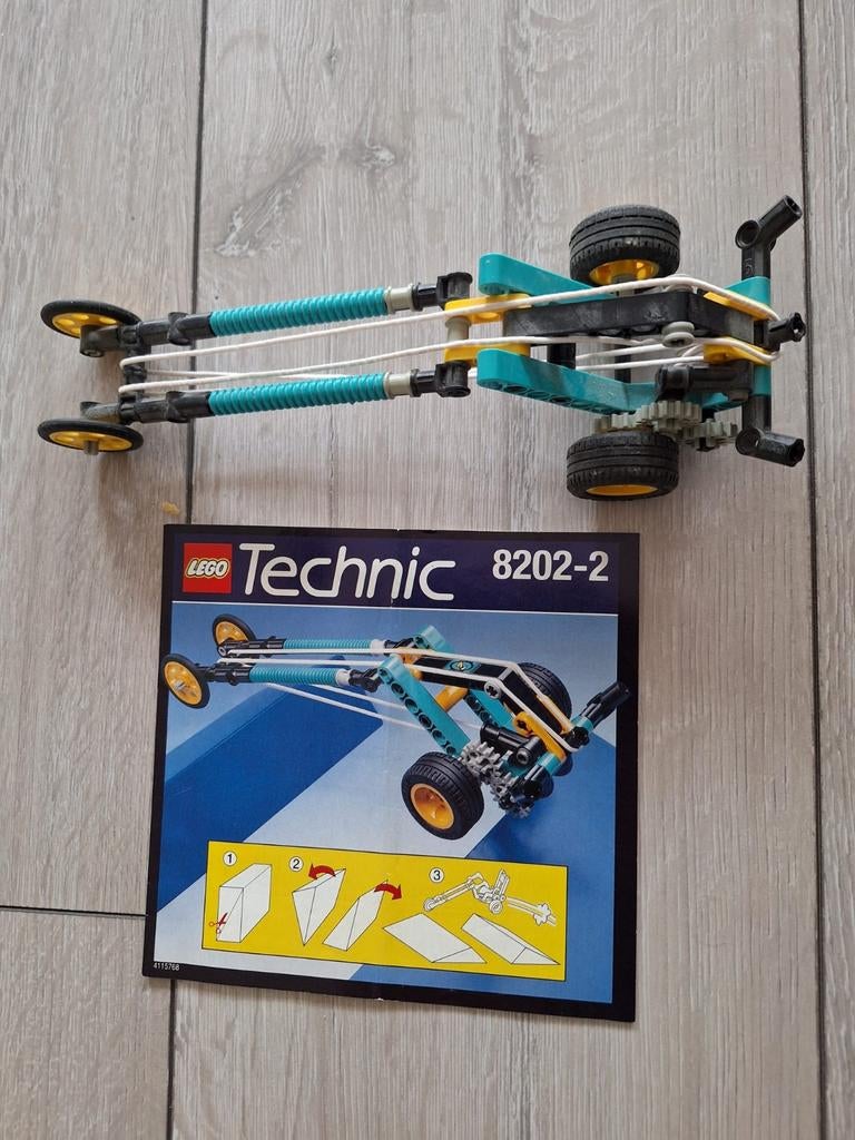 LEGO Technic 8202-2: Racewagen met handleiding, Ophalen of Verzenden, Gebruikt, Overige merken