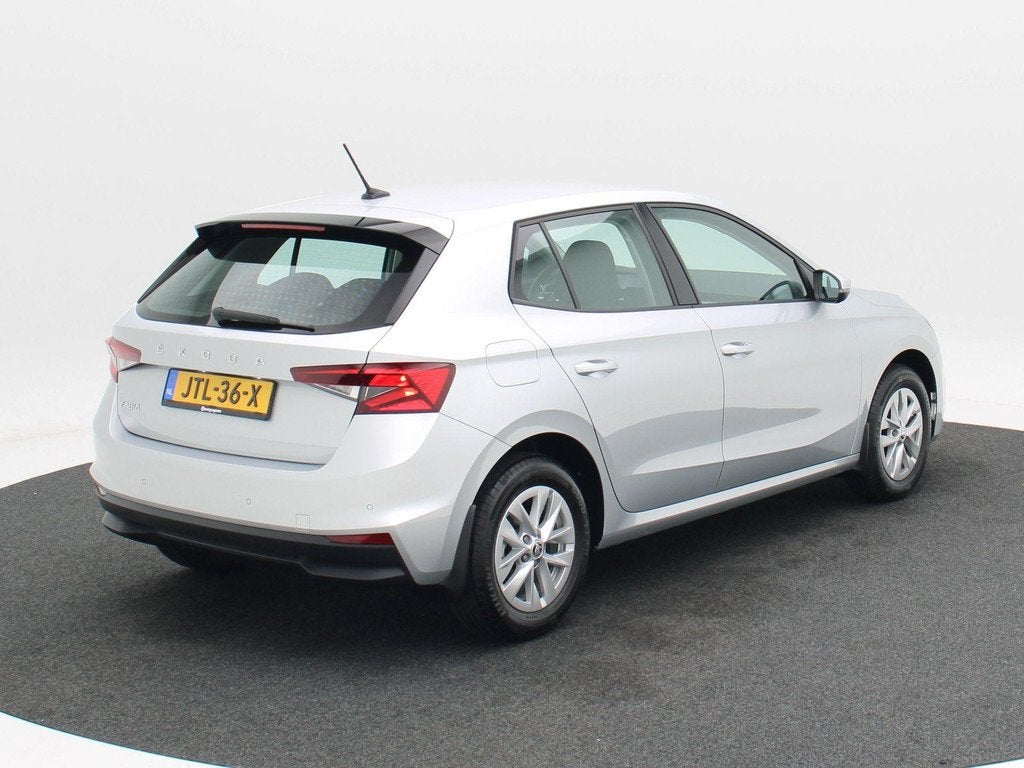 Skoda Fabia 1.0 TSi 110 Pk Automaat Business Edition | Cruis, Auto's, Stof, Gebruikt, Euro 6, 1100 kg