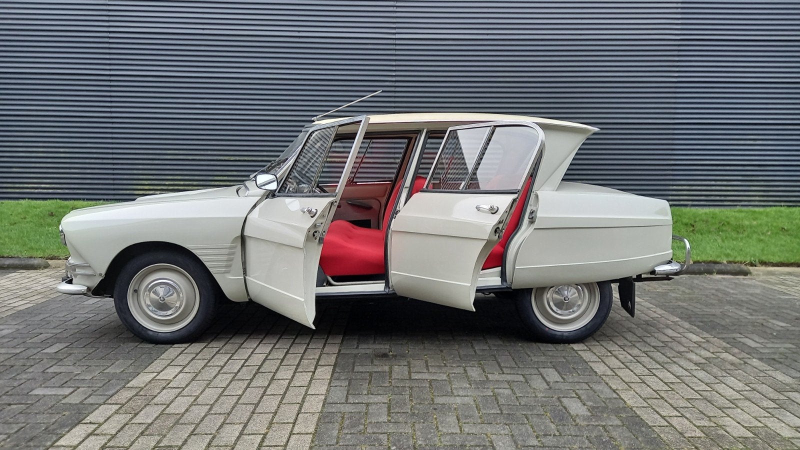 Citroën Ami 6 1965, Auto's, Oldtimers, Voorwielaandrijving, Stof, Citroën, Wit