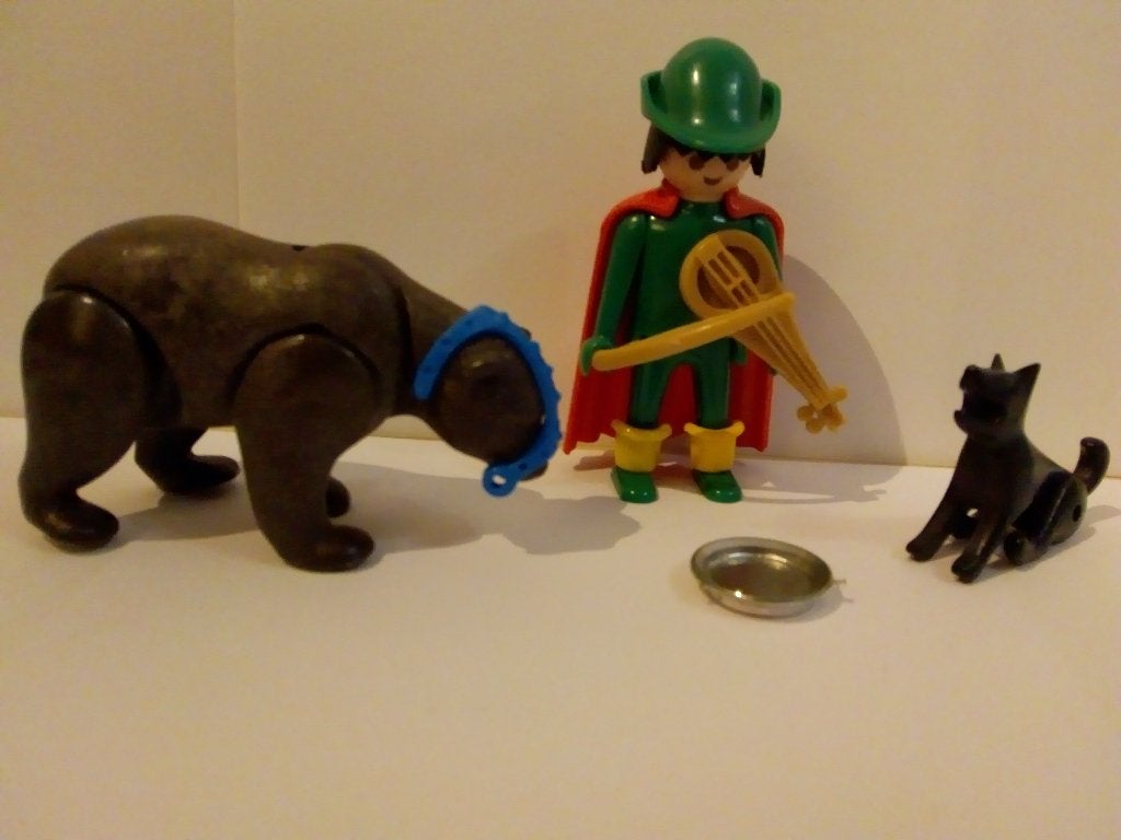 Playmobil set 3567 Ministreel met beer, Ophalen of Verzenden, Gebruikt, Complete set
