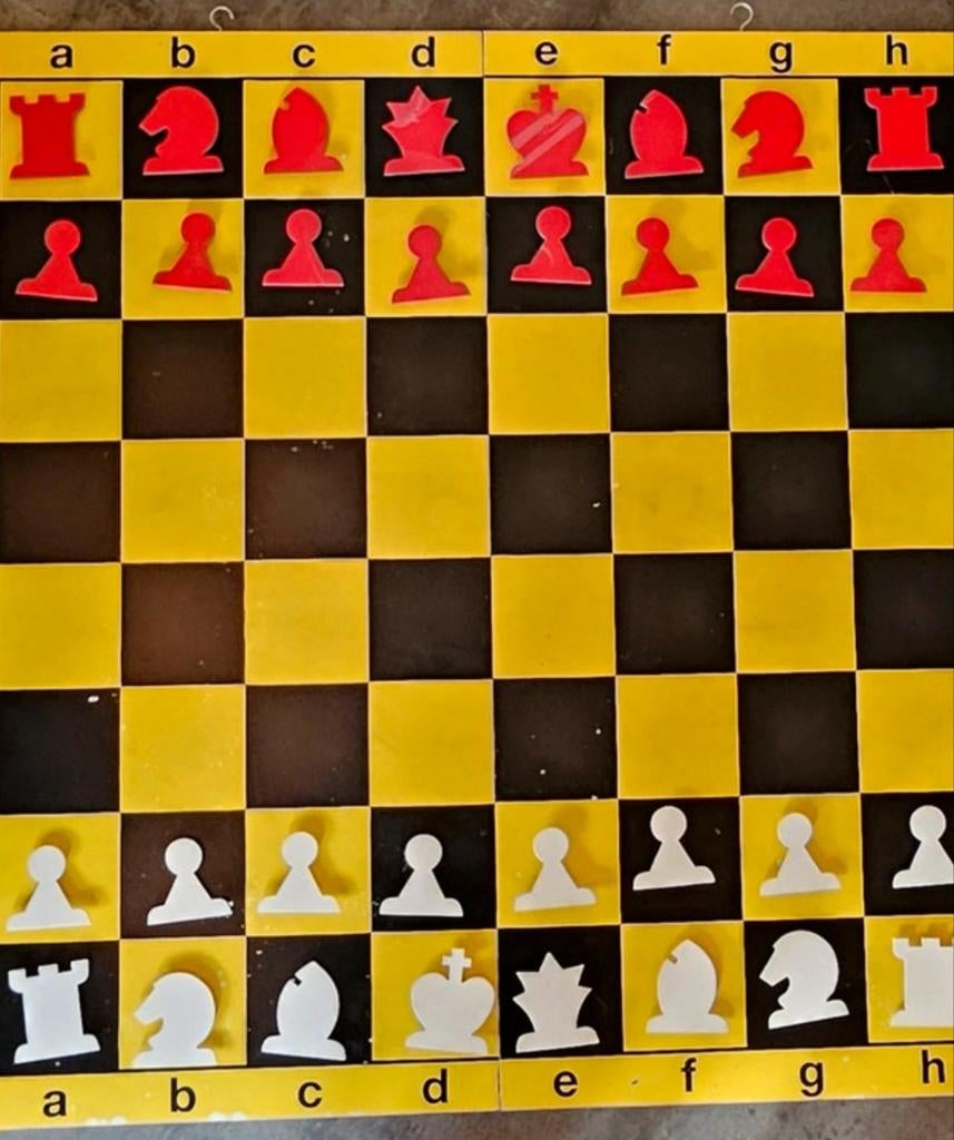 Groot Magnetisch Schaakbord - Hout, 150x80cm, Draagbaar, Hobby en Vrije tijd, Gezelschapsspellen | Bordspellen, Een of twee spelers
