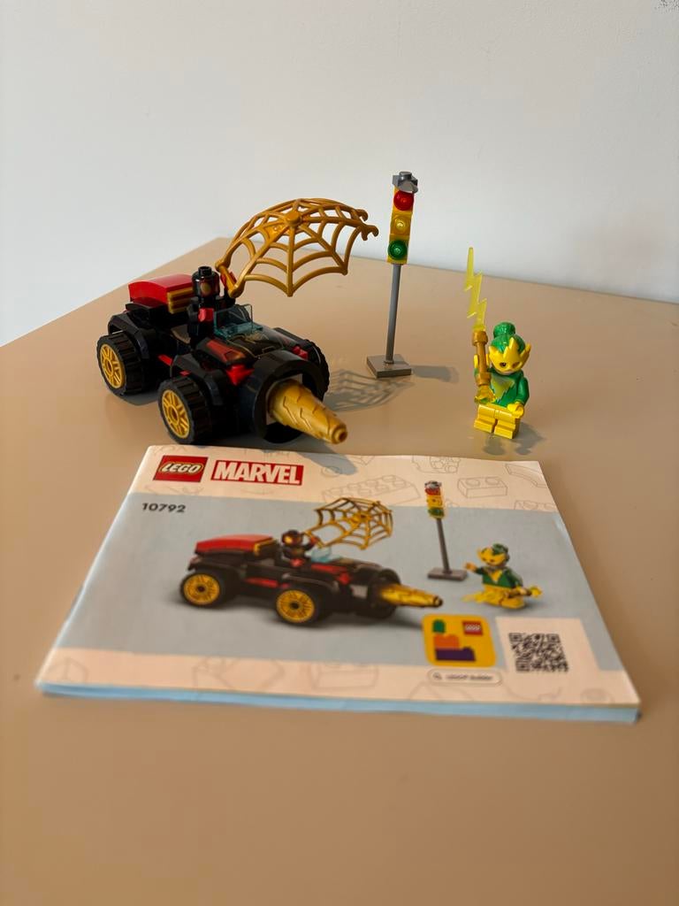 LEGO Marvel Spider-Man auto 10792, Ophalen of Verzenden, Zo goed als nieuw, Complete set, Lego