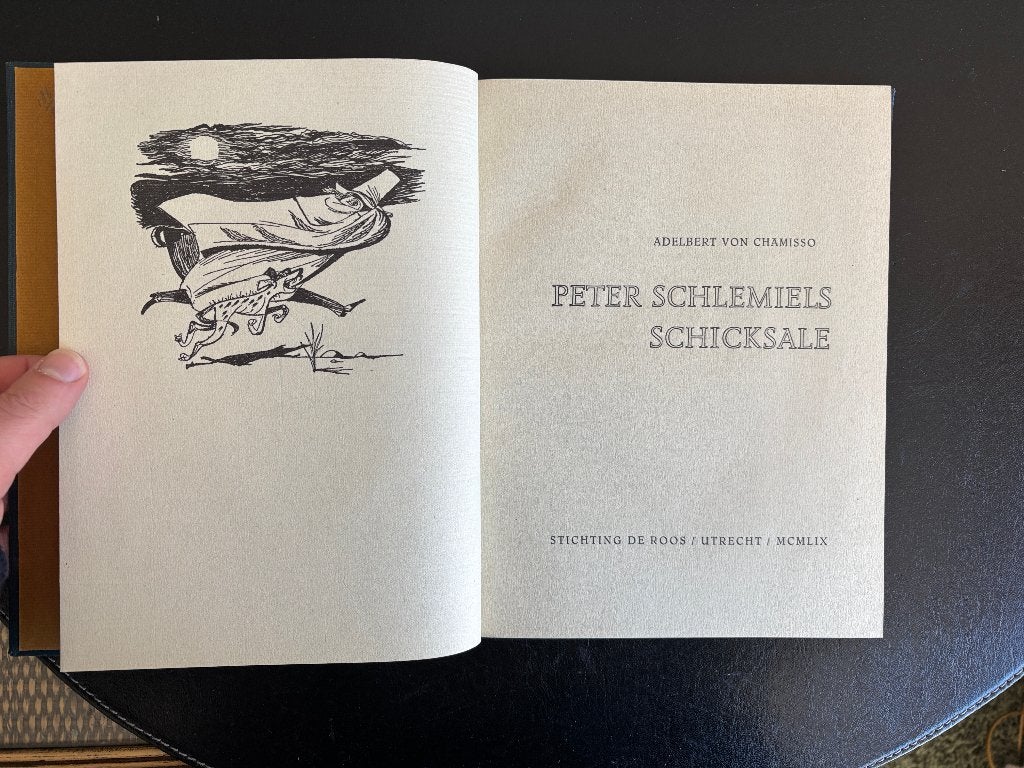 Adelbert von Chamisso - Peter Schlemiels Chicksale - De Roos, Gelezen, Adelbert von Chamisso, Ophalen of Verzenden, Schilder- en Tekenkunst