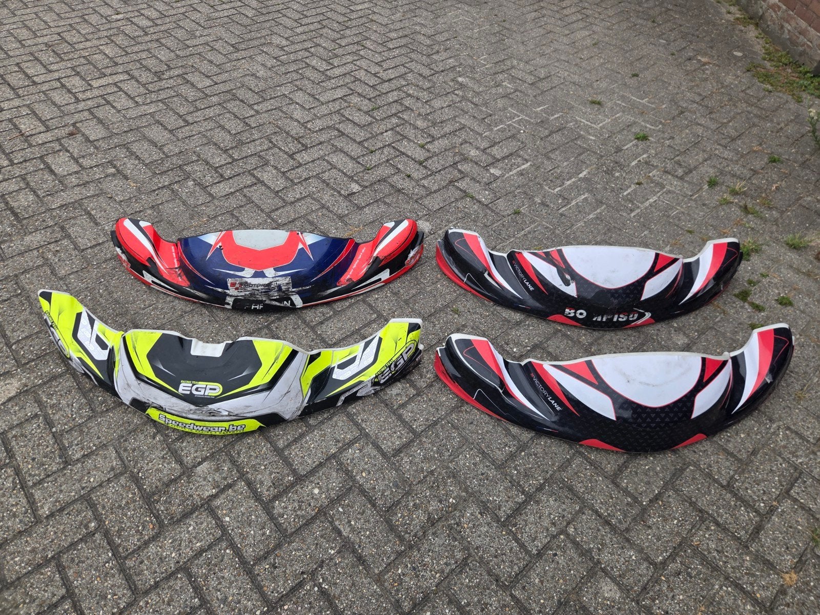 Trainingsbumpers kart, Sport en Fitness, Karting, Ophalen, Gebruikt, Onderdelen Kart