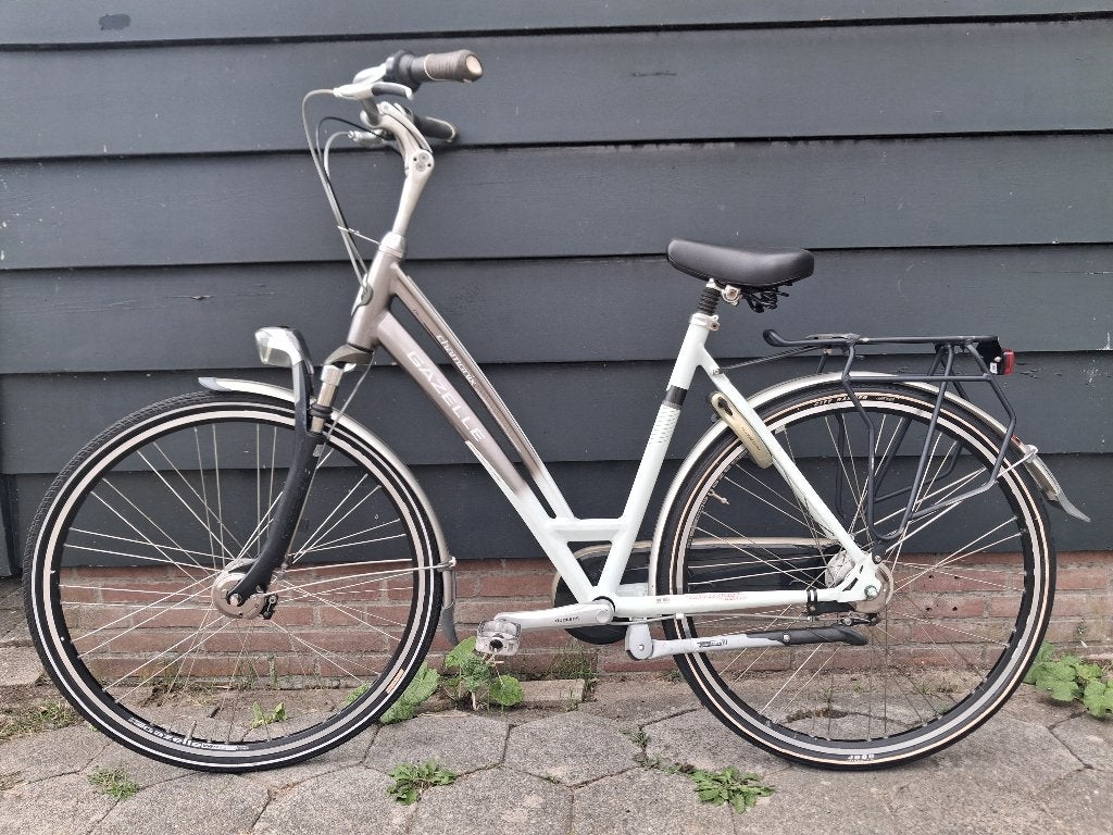 Gazelle Chamonix Plus fiets, Fietsen en Brommers, Fietsen | Dames | Damesfietsen, Ophalen, Versnellingen, Gazelle, Trommelrem