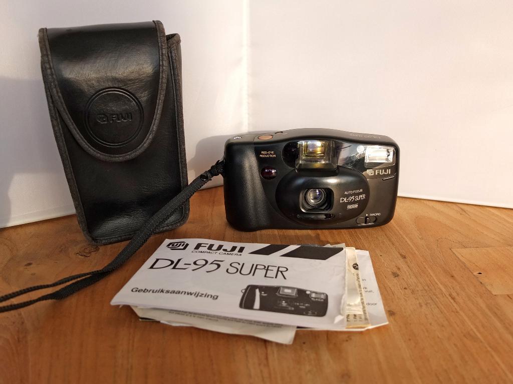 ✅ 📸 Fuji DL-95 SUPER, Panorama, 35 mm PRIME Lens , GETEST, Ophalen of Verzenden, Gebruikt, Compact, Fuji