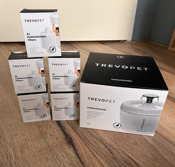 Trevopet drinkfontein en filters. Nieuw in doos., Ophalen of Verzenden, Nieuw