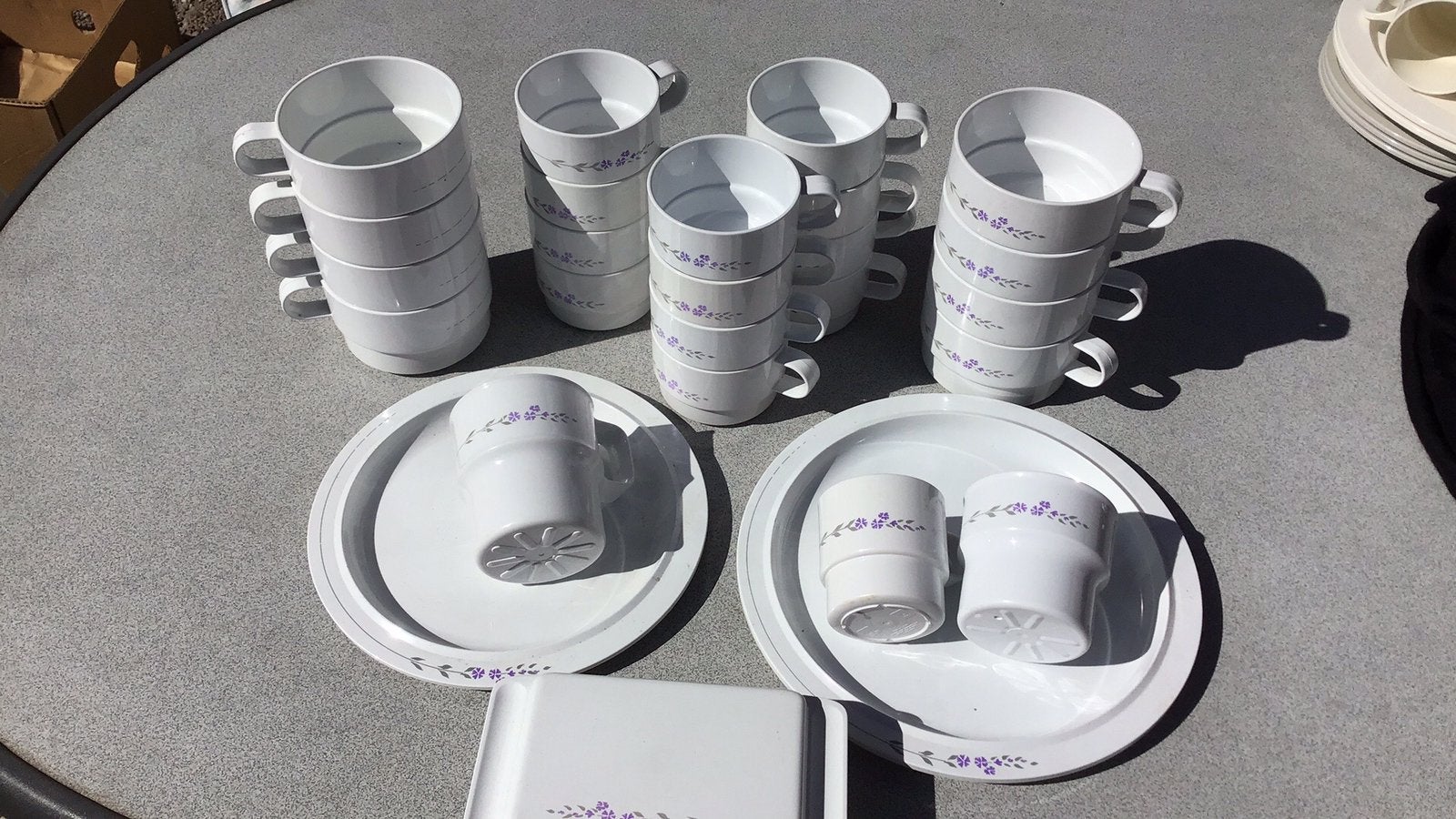 Camping Servies Mepal - Vintage, Ophalen of Verzenden, Gebruikt
