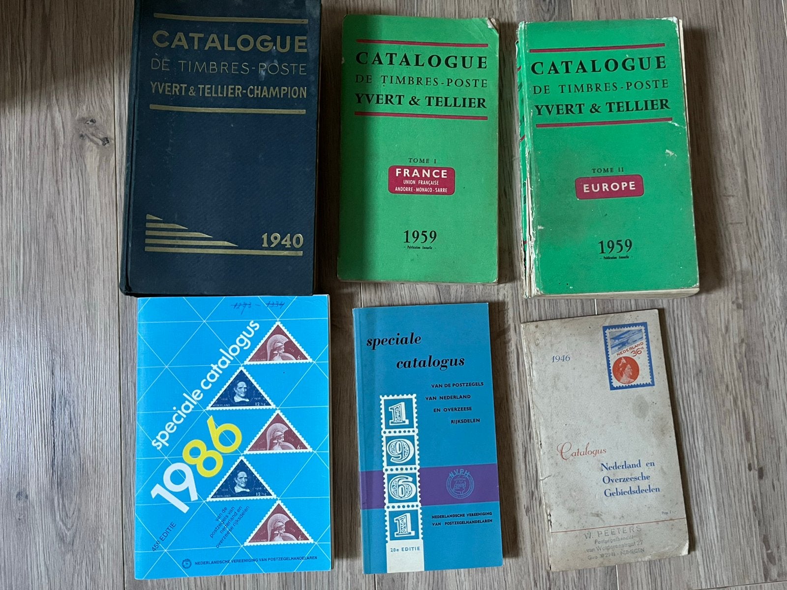 Postzegel catalogus, Ophalen, Catalogus