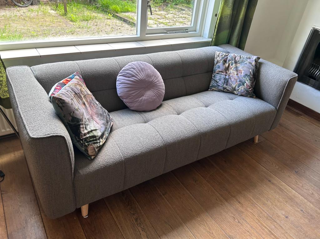 Bank bankstel 6 mnd oud, Ophalen, Zo goed als nieuw