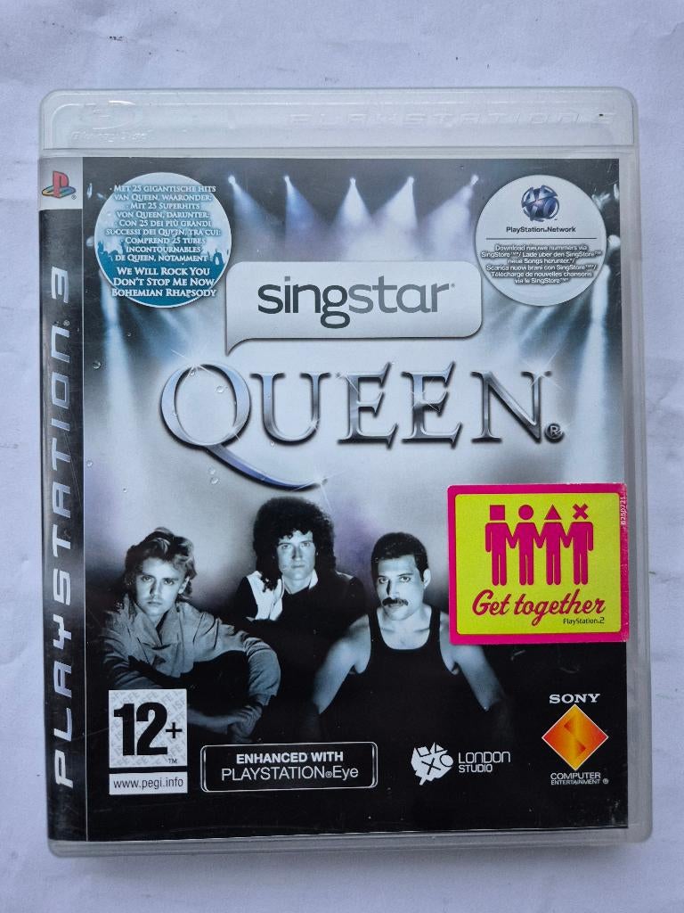 singstar QUEEN, Spelcomputers en Games, Games | Sony PlayStation 3, Muziek, Gebruikt, 1 speler, Ophalen of Verzenden