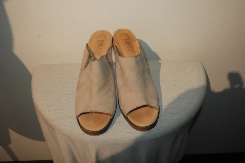 MM6 Maison Martin Margiela sandalen met hak mt 40, Overige kleuren, Verzenden, Sandalen of Muiltjes, Gedragen