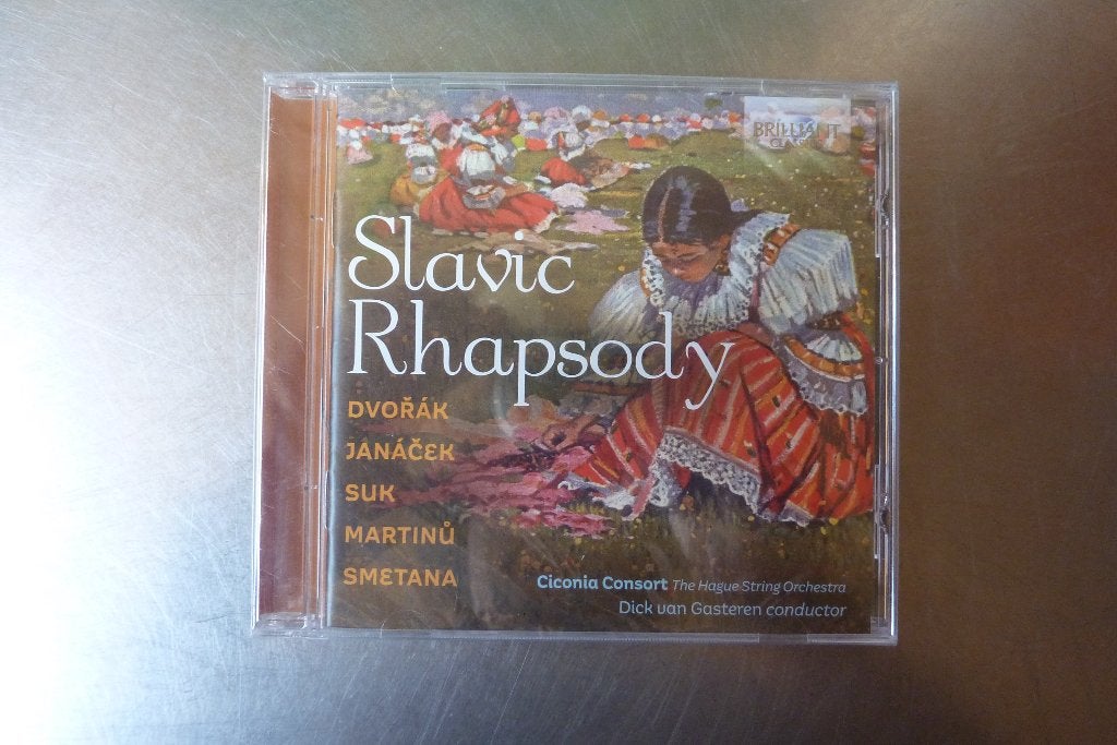 Ciconia Consort, Dick Van Gasteren – Slavic Rhapsody NIEUW, Ophalen of Verzenden, Classicisme, Nieuw in verpakking, Overige typen