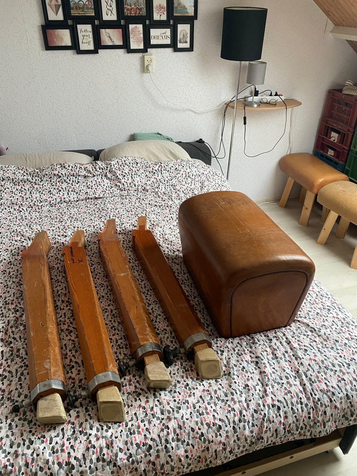 Oude turnbok van Nijha, Sport en Fitness, Ophalen, Gebruikt, Materiaal, Maat 36 t/m 42