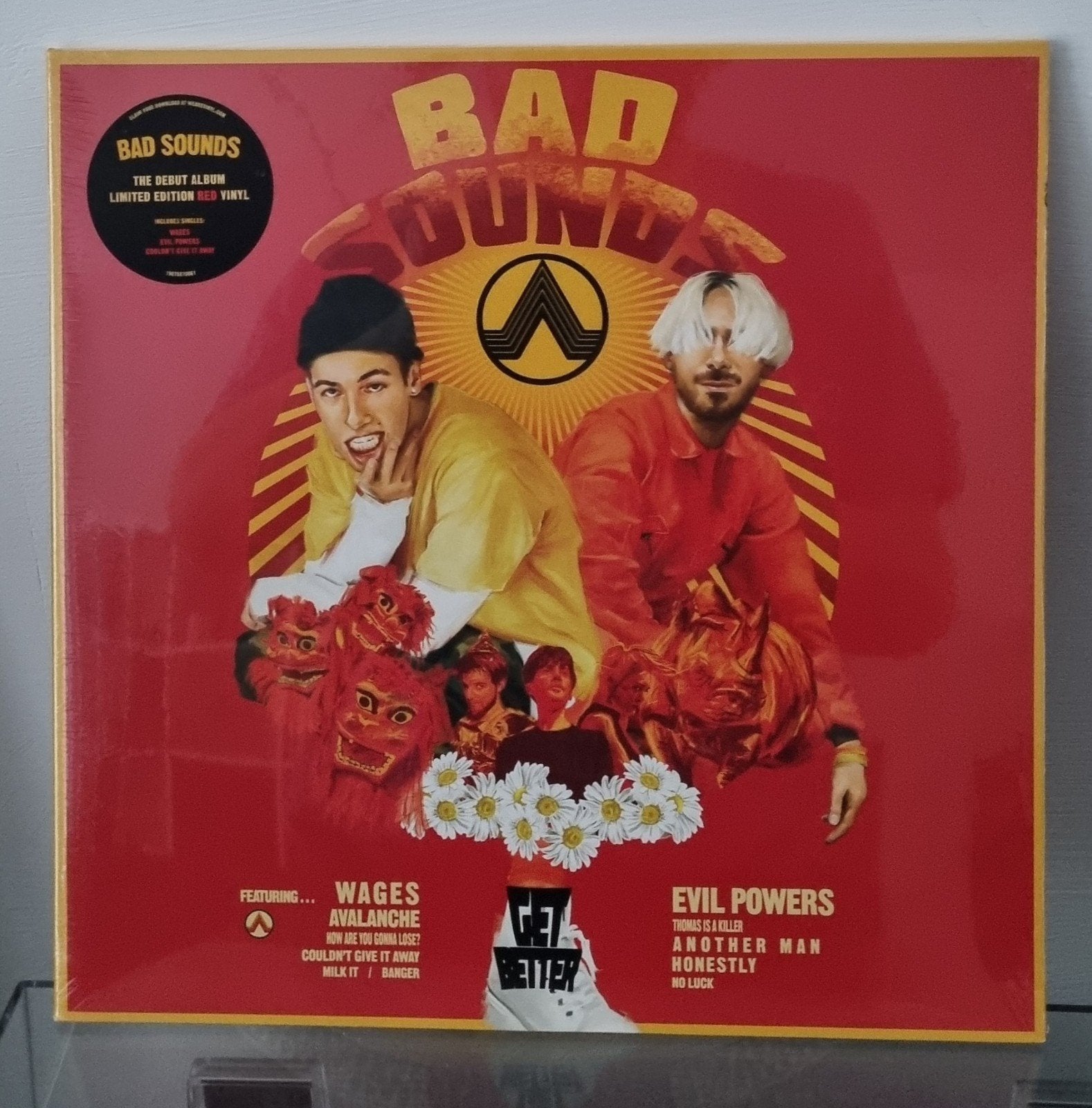 Bad Sounds - Get Better - Limited Edition Rood Vinyl LP, Cd's en Dvd's, Vinyl | Rock, Verzenden, 12 inch, Nieuw in verpakking