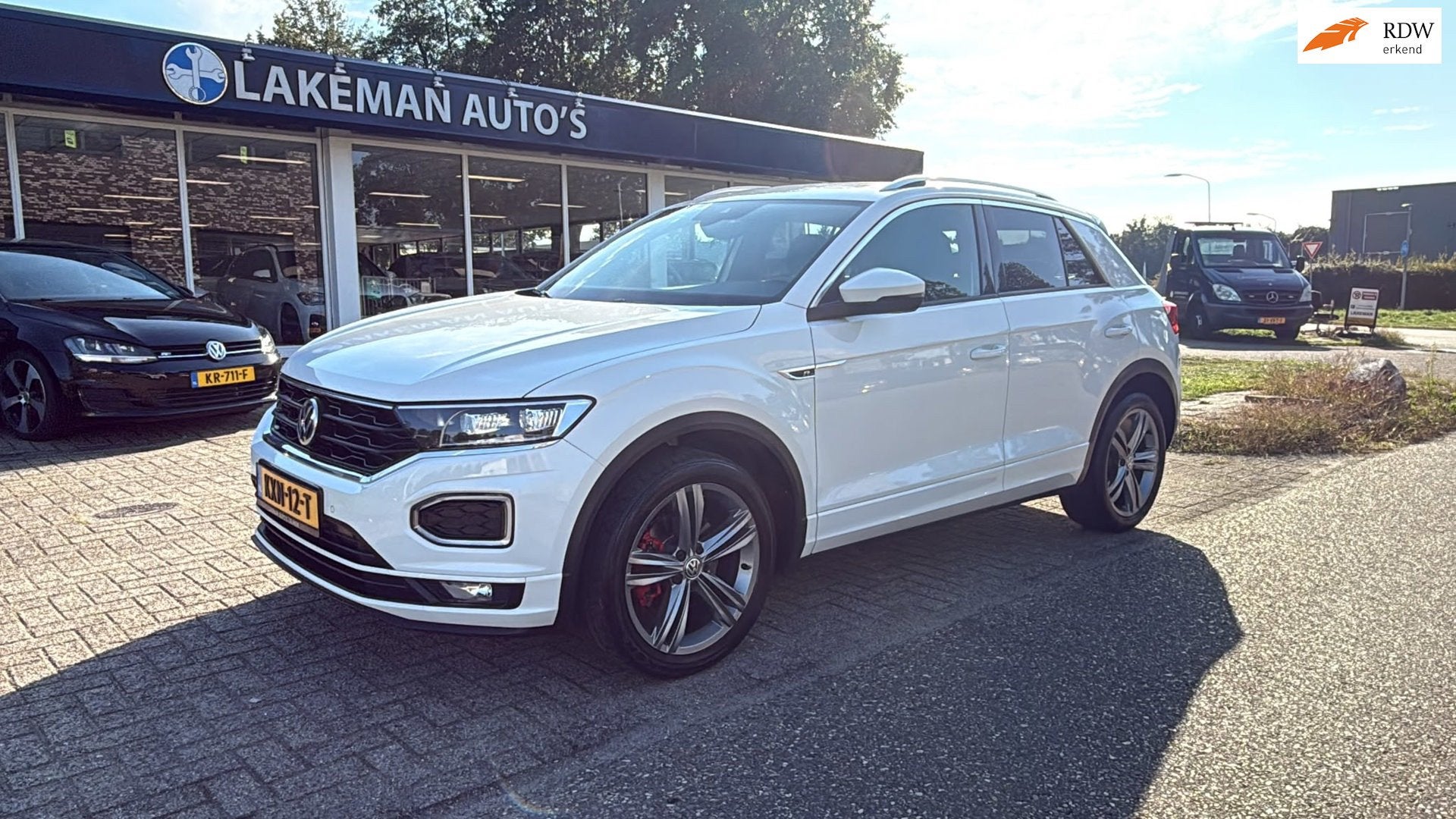 Volkswagen T-ROC 1.5 TSI Sport R-Line Automaat White LED Cam, Euro 6, 4 cilinders, 150 pk, Wit